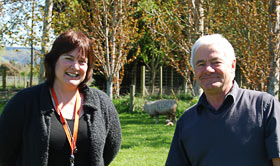 Laurel Quirke and Peter Hurst