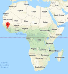 St Margaret donation map image