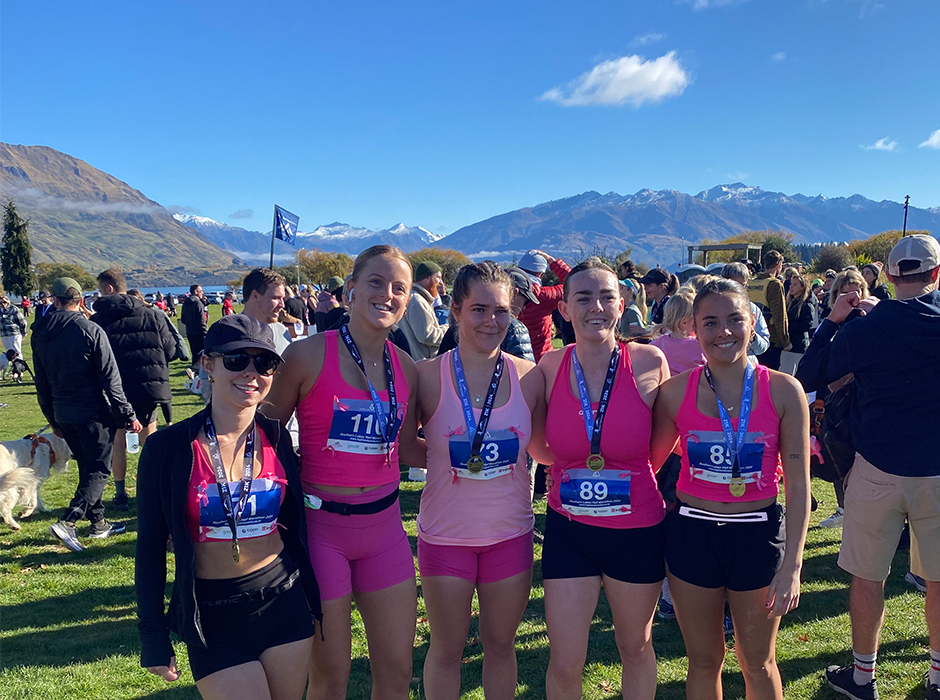 Otago students raising money for the Breast Cancer Foundation