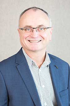 head and shoulders of a man