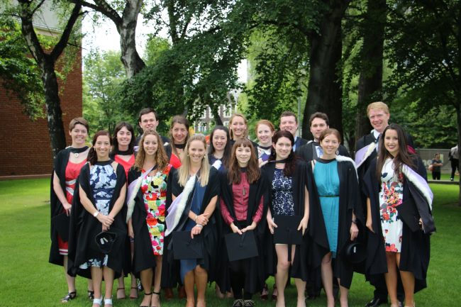 Class of 2014 graduating