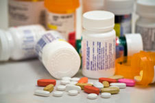 spilled pills