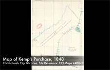 Map of Kemp's purchase