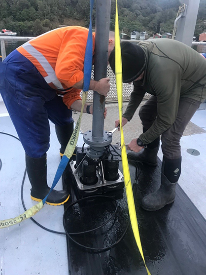 Preparing to mount CHIRP image 2020