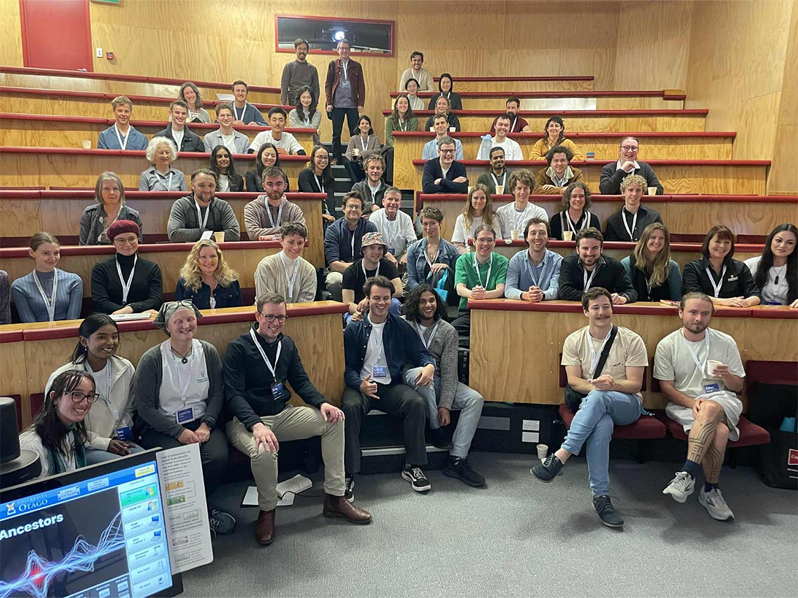 Delegates and speakers at the inaugural Effective Altruism (EA) NZ summit at the University of Otago Faculty of Medicine - Christchurch.