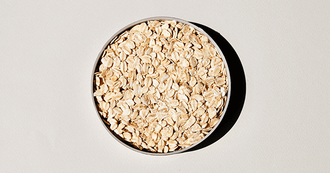 bowl of oats