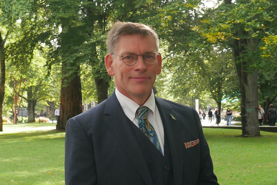Pro-Vice-Chancellor of Sciences Professor Charles Brennan on campus