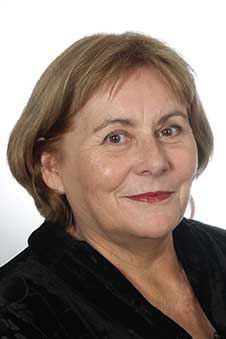 head and shoulders of a woman