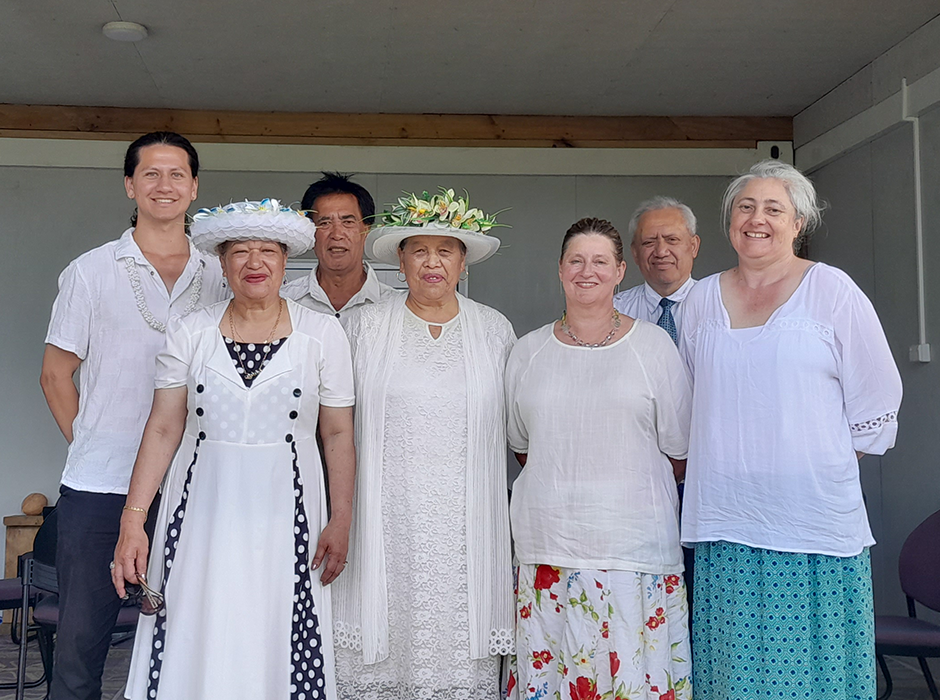 Otago Mangaian delegation image