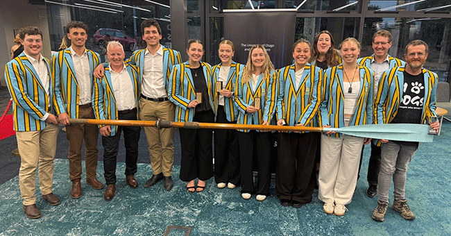 members of rowing club