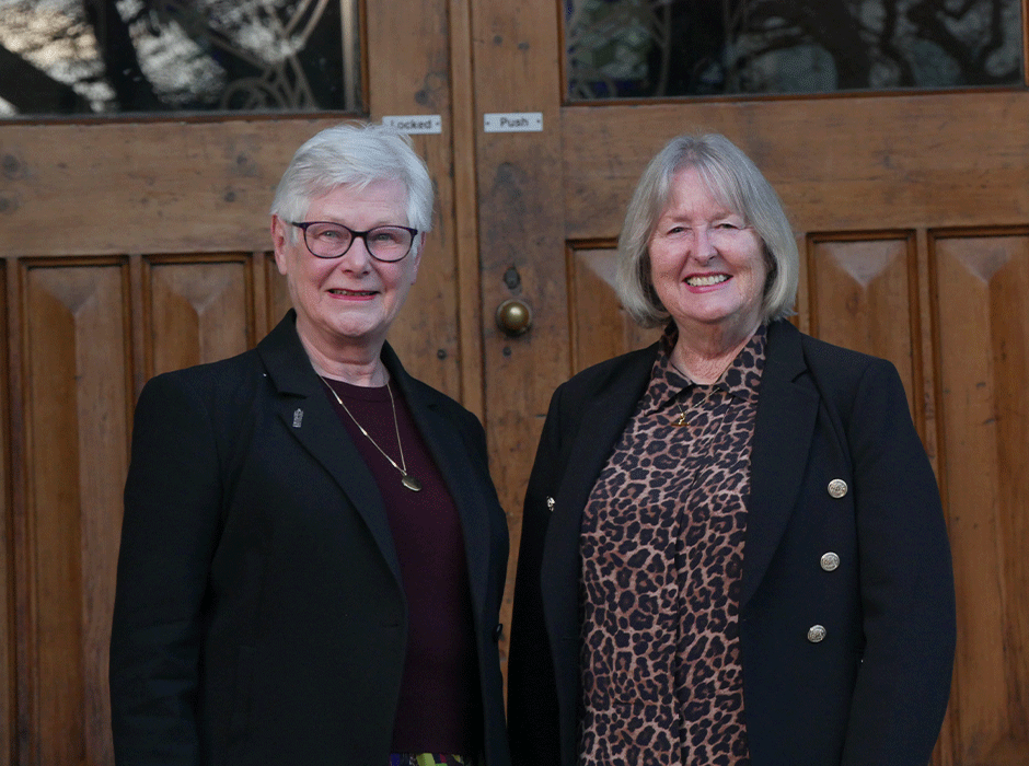Professor Nicola Peart and Professor Nicola Taylor