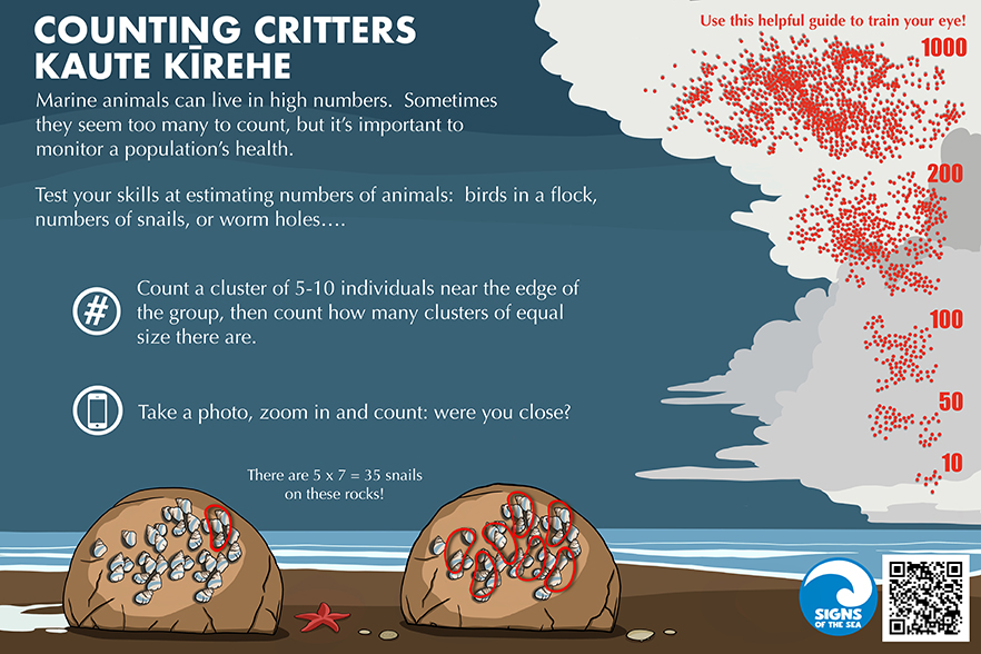 Counting Critters sign image