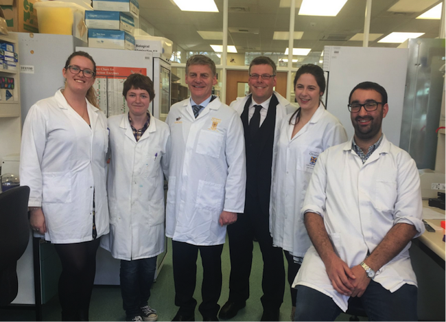 Bill English and the Dearden Lab