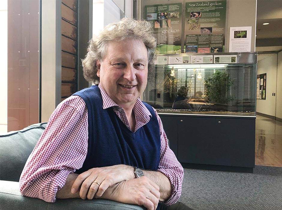 Emeritus Professor Hamish Spencer was based in the Department of Zoology from 1992 till his recent retirement.  