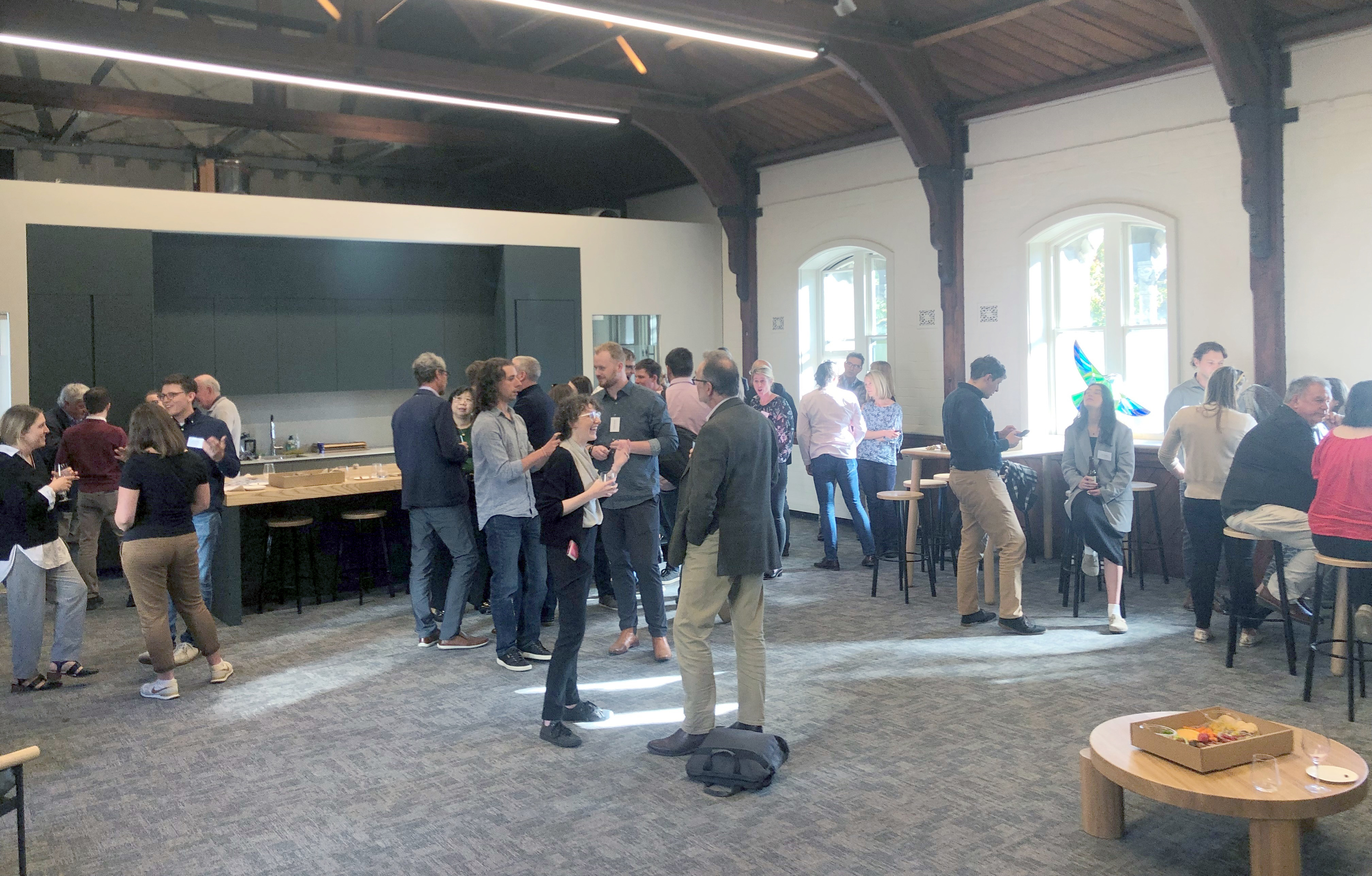 People networking image.