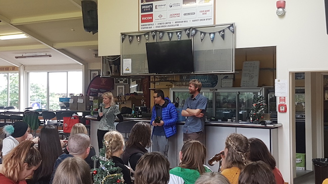 xmas party 2019 - staff awards
