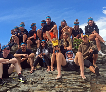 physio_Camp group on rock 2018