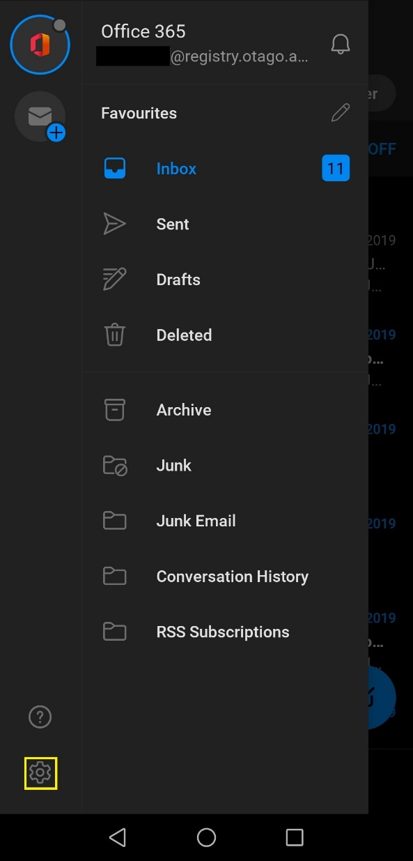 how to set up outlook for office 365 on android