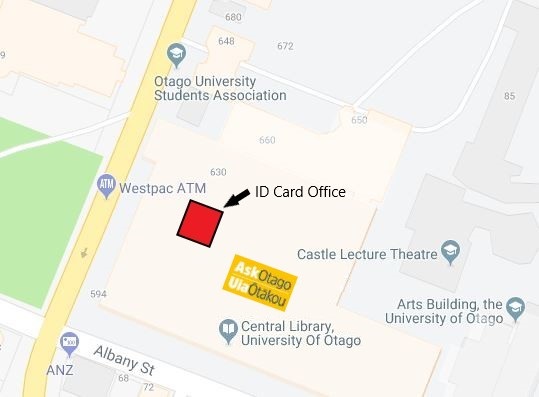 Location of the ID Card Office