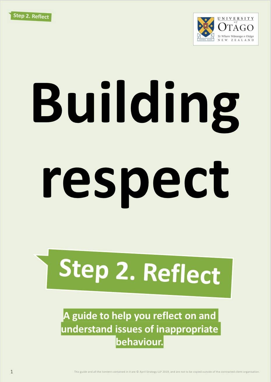 Step 2. Reflect guide