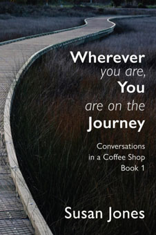 Alum_Bookshelf_Susan_Jones_Wherever_You_are_You_Are_on_the_Journey226x340