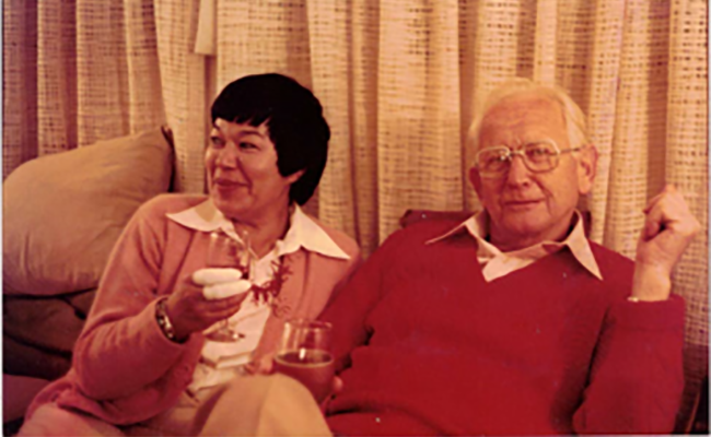 Ngaere and Bill Geddes (mid-1970s)
