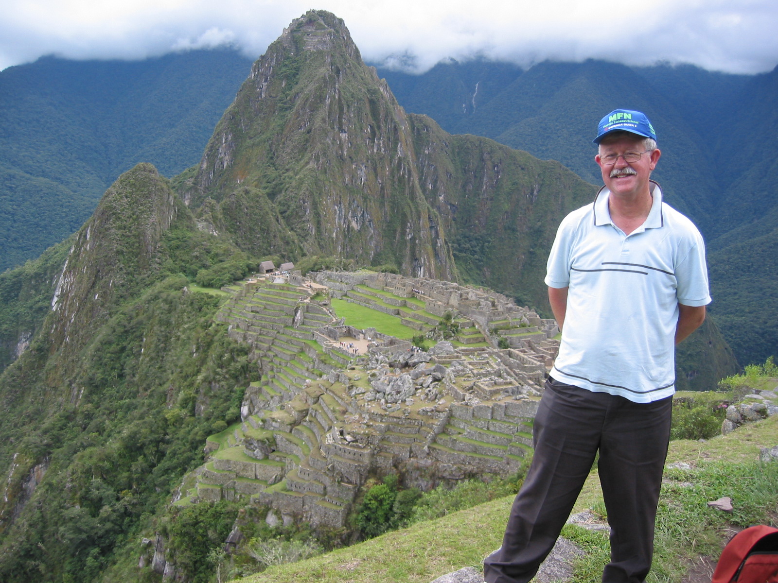 Paul at Machu Picchu