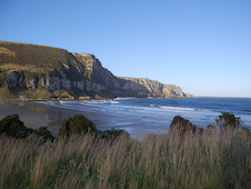Rugged coastal bay image