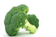 Photo of two heads of broccoli