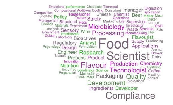 Food Scientist word cloud