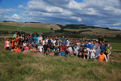 Maerewhenua field school class from 2012