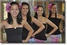 2011 Pacific Island dancers prepare 