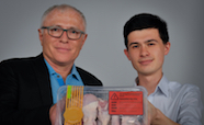 Researchers with fresh chicken labelling thumbnail