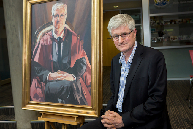 Peter Crampton and portrait image