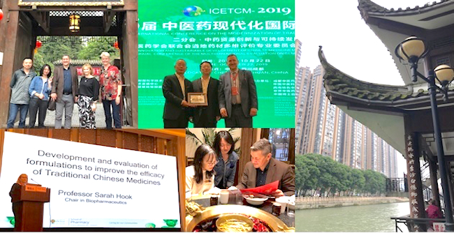 Collage of images from Chengdu University image