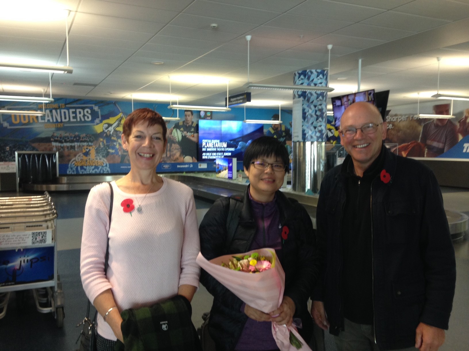 Joyce Koh's Arrival in Dunedin