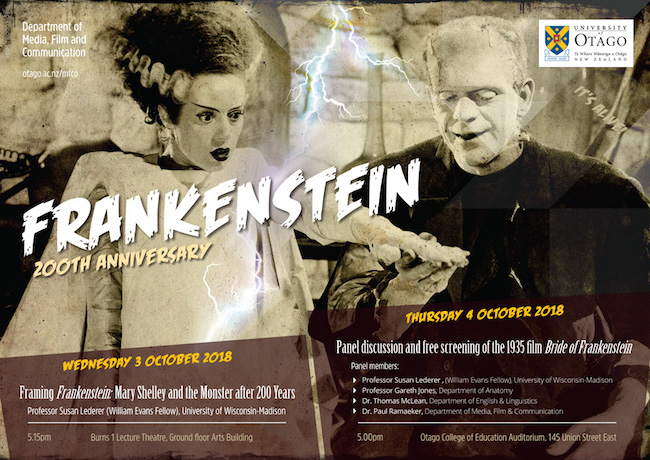 Frankenstein 200 anniversary poster