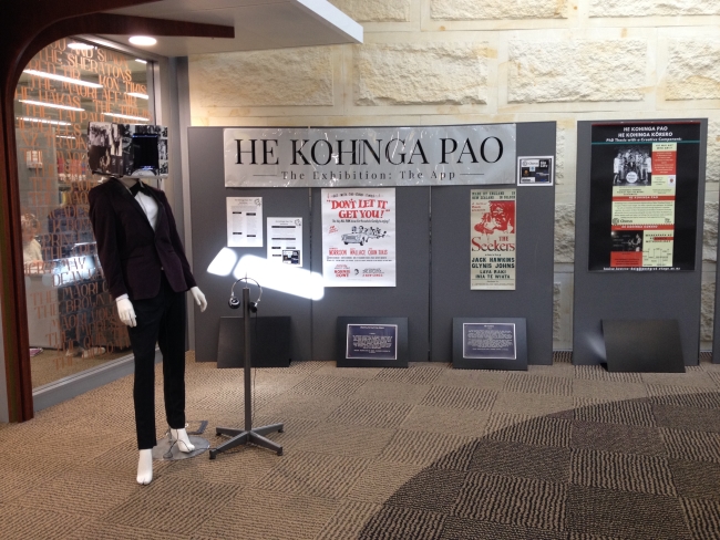 He Kohinga Pao exhibit at Central Library