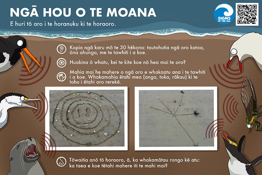 Ngā Hou o te Moana Sign image