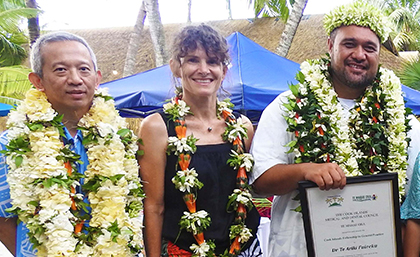 Cook Islands graduation Banner