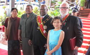 Glenn Summerhayes receives a Papua New Guinean honour