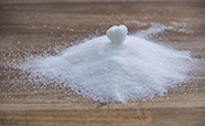 Sugar grains on a table image