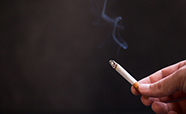 Person holding a cigarette thumbnail