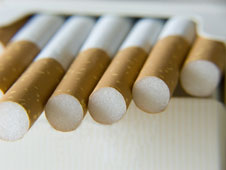 Close up cigarettes