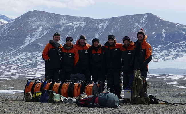 Dry Valleys team Jack Beagley Antarctica image