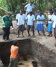 Vanuatu dig small