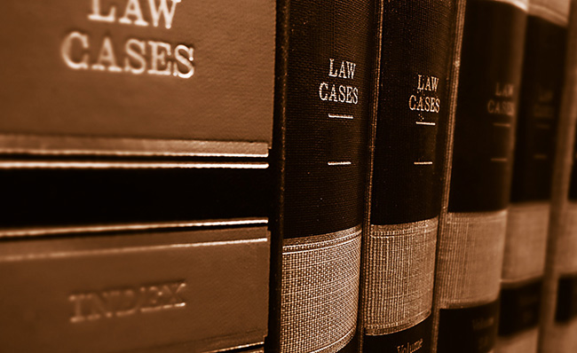 Law books image