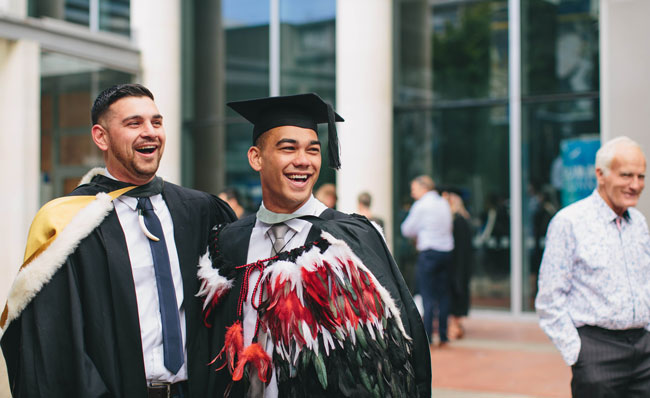 Maori graduation image