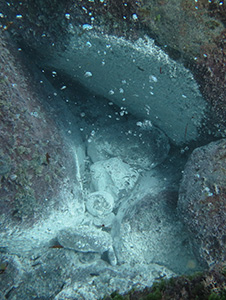 Submarine volcanic vent image 2020