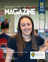 University of Otago Magazine issue 49 cover
